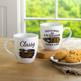 Baltimore Ravens, Ceramic Cup O'Java 17oz Gift Set - NFL Home