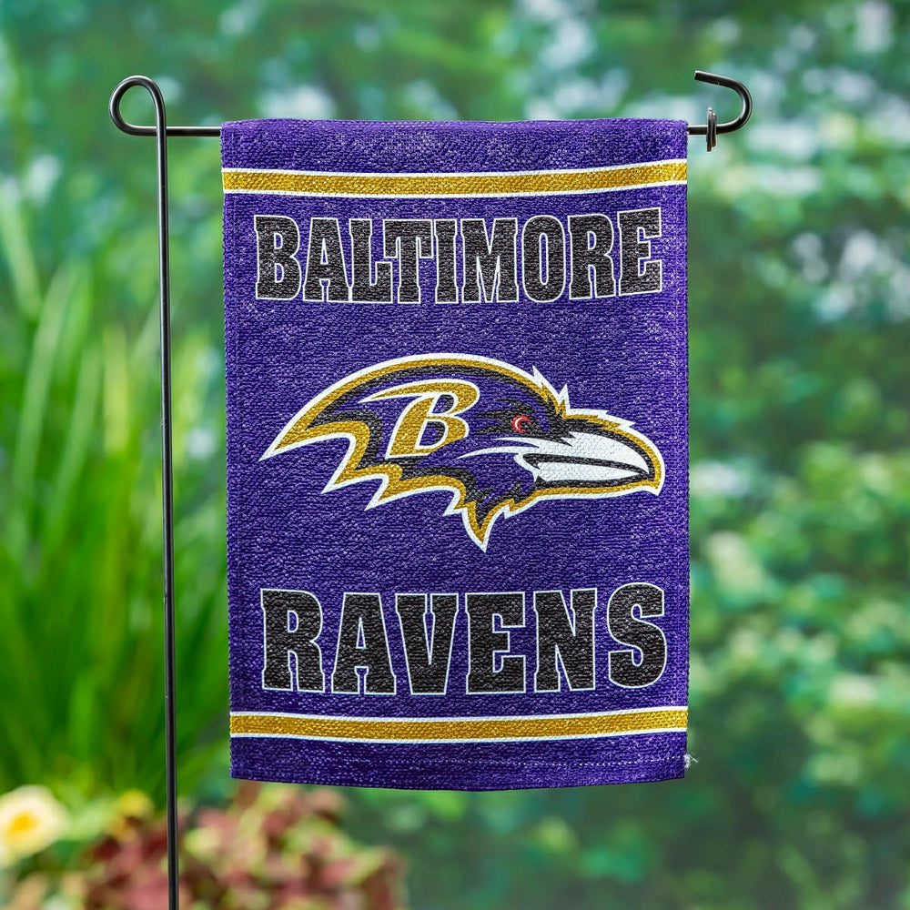 Embossed Suede Flag, GDN Size, Baltimore Ravens - NFL Home