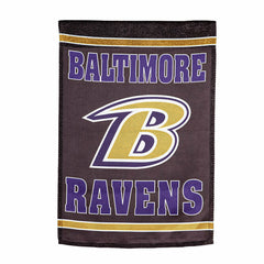 Embossed Suede Flag, GDN Size, Baltimore Ravens - NFL Home