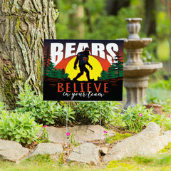 Chicago Bears Yard Sign, Bigfoot - NFL Home
