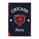 Chicago Bears Wood Wall Sign, 16x24 - NFL Home