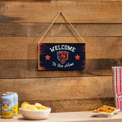 Chicago Bears Wood Wall Sign, 6x11 - NFL Home