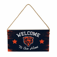 Chicago Bears Wood Wall Sign, 6x11 - NFL Home
