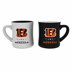 Cincinnati Bengals 10oz Ceramic Cup Set, 2pc - NFL