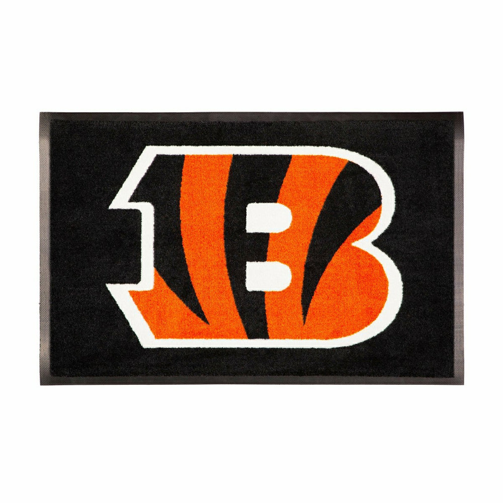 2'x3' USA Made Indoor/Outdoor Entryway Mat, Cincinnati Bengals - NFL