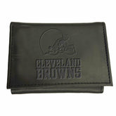 Cleveland Browns, Tri-Fold Wallet, Black - NFL Home