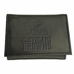 Cleveland Browns, Tri-Fold Wallet, Black - NFL Home