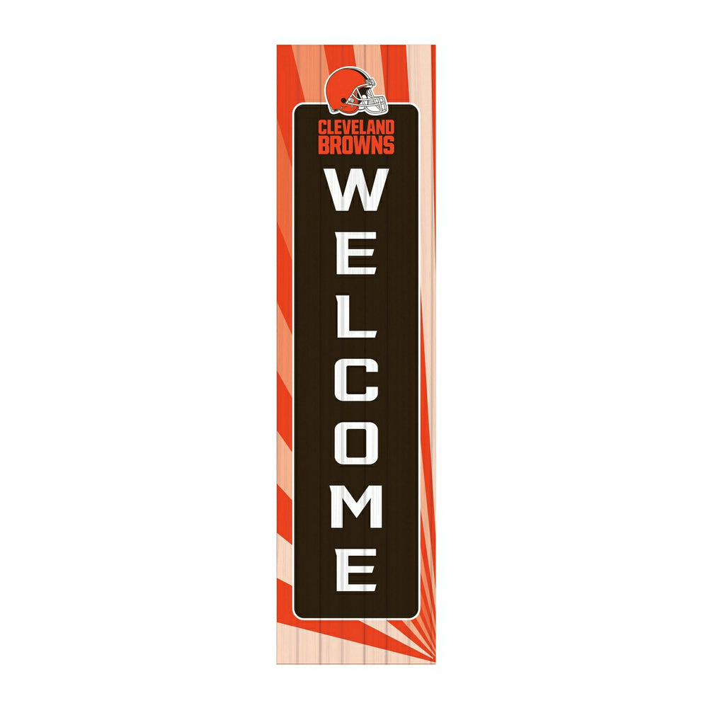 Cleveland Browns Summer Seasonal Single Sided Large Leaner, 46" - NFL Home