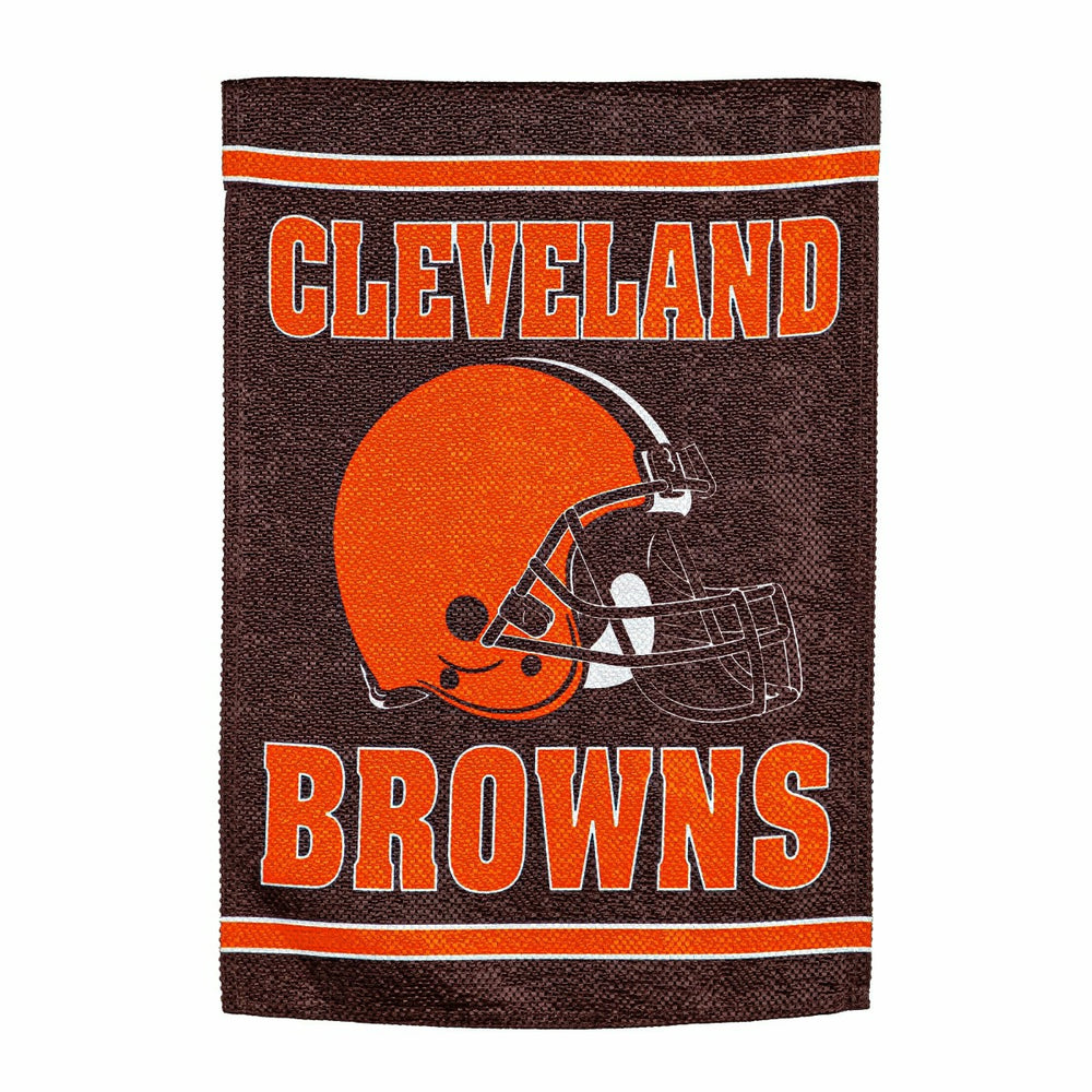 Cleveland Browns Embossed Suede House Flag - NFL Home