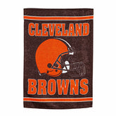 Cleveland Browns Embossed Suede House Flag - NFL Home