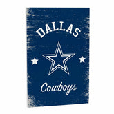 Dallas Cowboys Wood Wall Sign, 16x24 - NFL Home