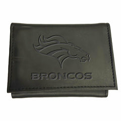Denver Broncos, Tri-Fold Wallet, Black - NFL Home
