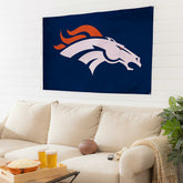Denver Broncos Single Sided Flag with 2 Grommets, 3'x5' - NFL Home