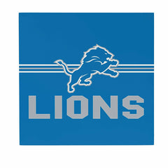 Detroit Lions Wood Wall Sign, 12x12 - NFL Home