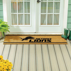 Detroit Lions Extra Large One Color Coir Mat, 60"x24" - NFL