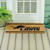 Detroit Lions Large One Color Coir Mat, 36"x24" - NFL