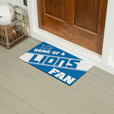 Detroit Lions, PVC Mat COLOR, Home of a Fan - NFL