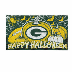 Green Bay Packers Halloween PVC Mat, 28"x16" - NFL