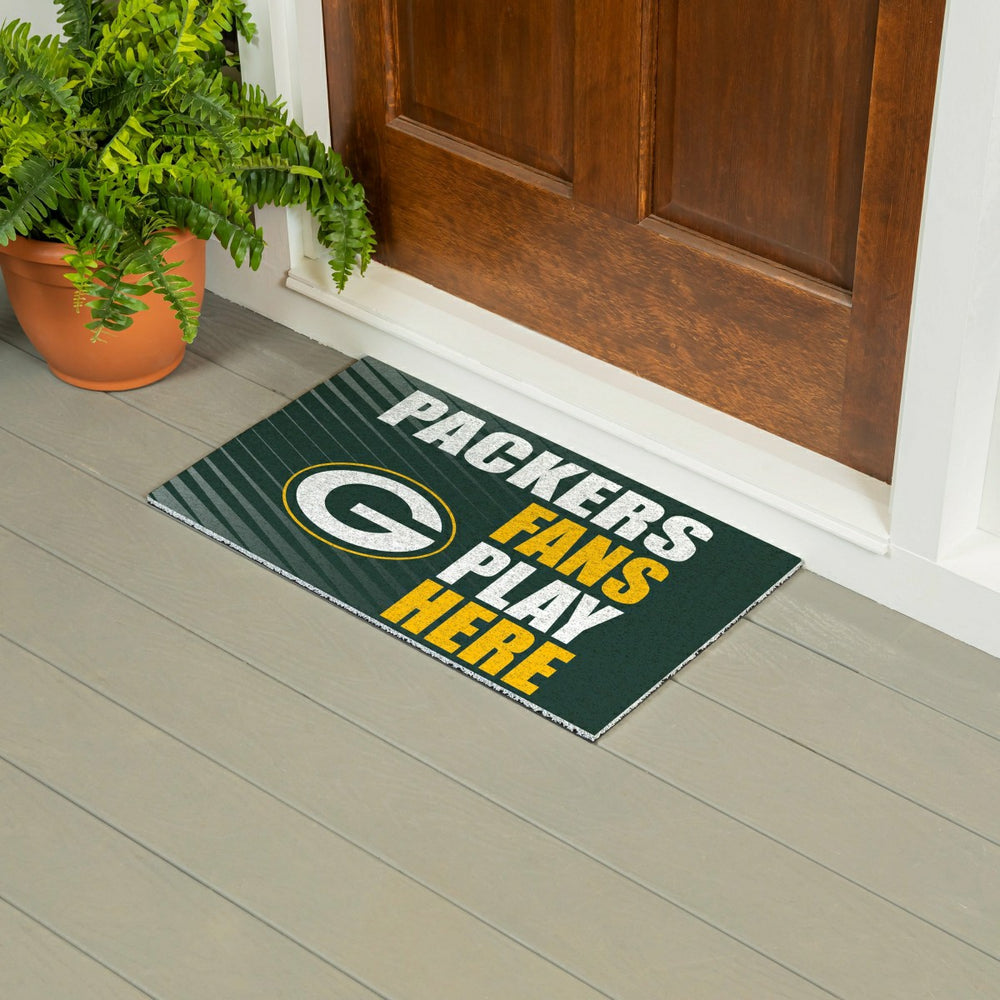 Green Bay Packers Fan Mat, 28"x16" - NFL
