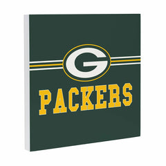 Green Bay Packers Wood Wall Sign, 12x12 - NFL Home