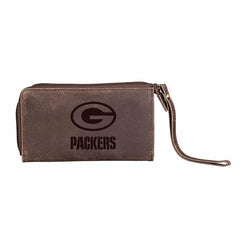 Wristlet Wallet, Brown, Green Bay Packers - NFL Home