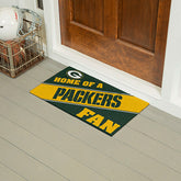 Green Bay Packers, PVC Mat COLOR, Home of a Fan - NFL