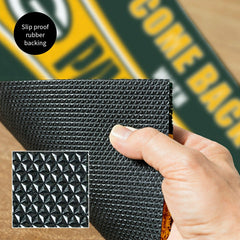 28" x 16" PVC Trapper Mat, Come Back with Tickets, Green Bay Packers - NFL