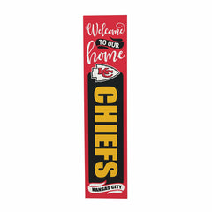47" Double Sided Leaner, Kansas City Chiefs, Halloween - NFL Home