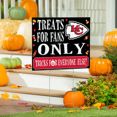 Kansas City Chiefs Yard Sign, Halloween Treats for Fans - NFL Home