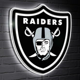 Las Vegas Raiders LED Wall Decor, Glazelite, Logo - NFL Home