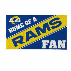 Los Angeles Rams, PVC Mat COLOR, Home of a Fan - NFL