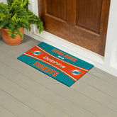 28" x 16" PVC Trapper Mat, Come Back with Tickets, Miami Dolphins - NFL