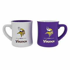 Minnesota Vikings 10oz Ceramic Cup Set, 2pc - NFL