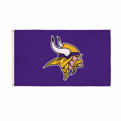 Minnesota Vikings Single Sided Estate Flag with 2 Grommets, 3'x5' - NFL Home