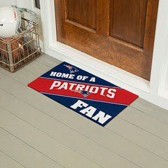 New England Patriots, PVC Mat COLOR, Home of a Fan - NFL