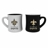 New Orleans Saints 10oz Ceramic Cup Set, 2pc - NFL