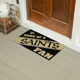 New Orleans Saints, PVC Mat COLOR, Home of a Fan - NFL