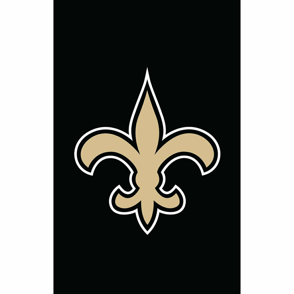 New Orleans Saints Applique Garden Flag - NFL Home