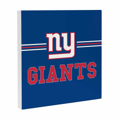 New York Giants Wood Wall Sign, 12x12 - NFL Home
