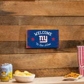New York Giants Wood Wall Sign, 6x11 - NFL Home