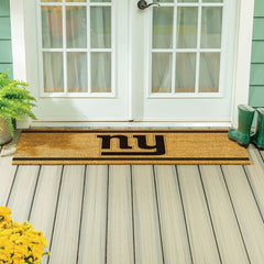New York Giants Extra Large One Color Coir Mat, 60"x24" - NFL