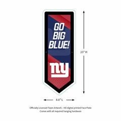 LED Wall Decor, Pennant, New York Giants - NFL Home