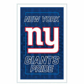 New York Giants NFL Football Rectangle Neolite LED Decor - NFL Home