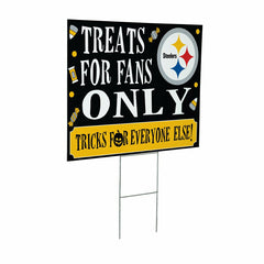 Pittsburgh Steelers Coroplast Yard Sign, Halloween Treats for Fans - NFL Home