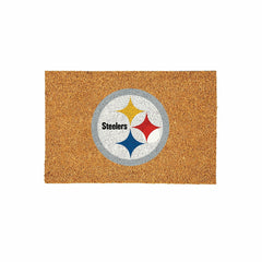 Pittsburgh Steelers Large Full Color Coir Mat, 36"x24" - NFL