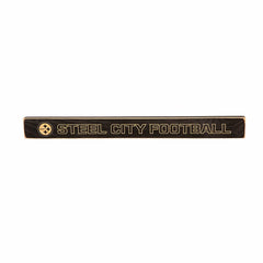 Pittsburgh Steelers Engraved Wood Sign, 1.5" x 18" - NFL Home