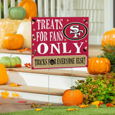 San Francisco 49ers Yard Sign, Halloween Treats for Fans - NFL Home