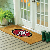 San Francisco 49ers Extra Large Full Color Coir Mat, 60"x24" - NFL