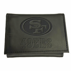 San Francisco 49ers, Tri-Fold Wallet, Black - NFL Home