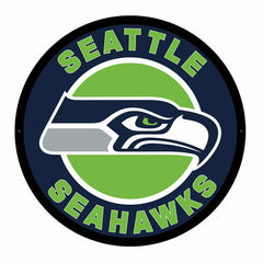 LED Wall Decor, Round, Seattle Seahawks - NFL Home